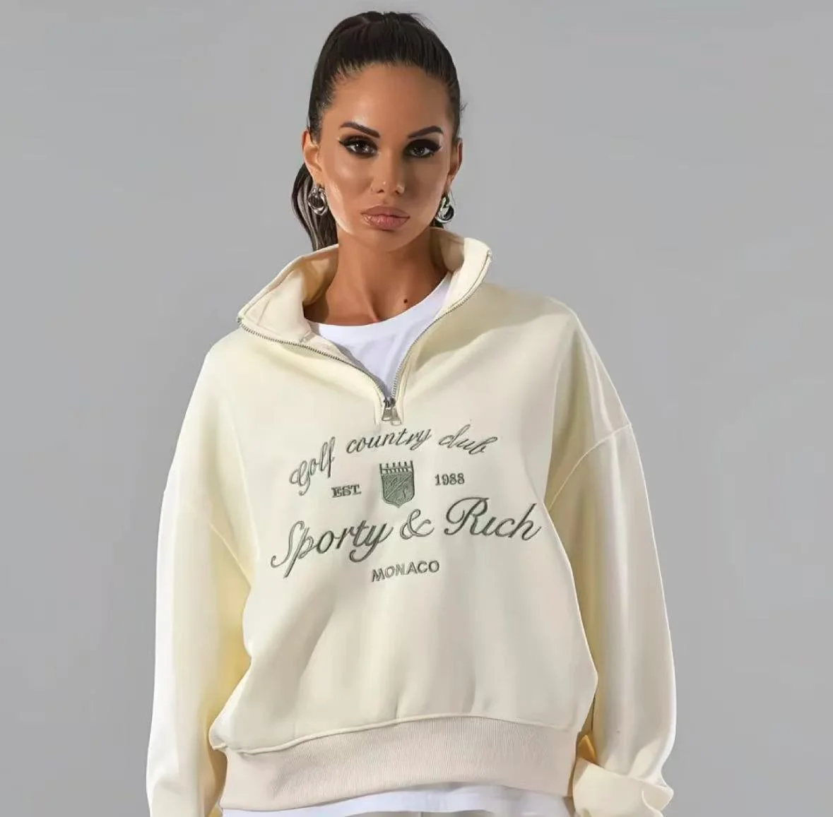 Sweat Col montant sit