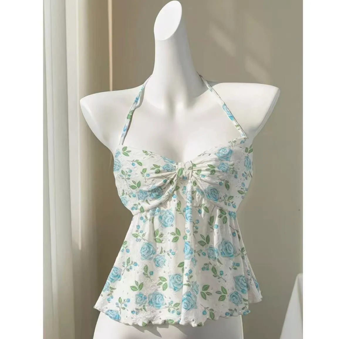 Top Bretelles Floral