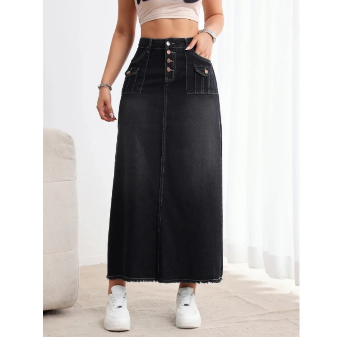 Jupe Longue Denim