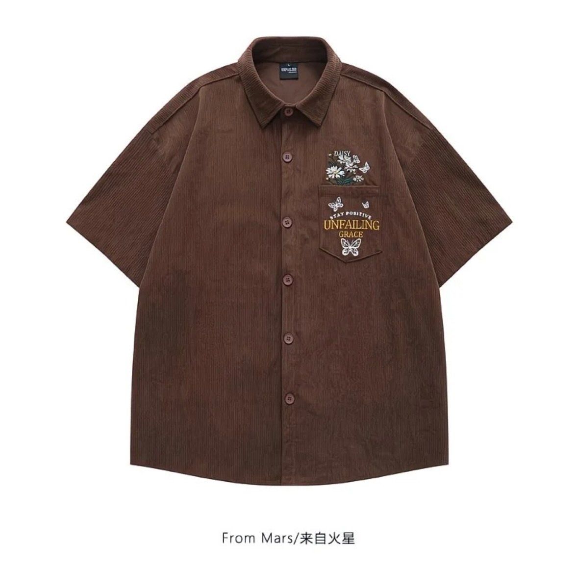 Chemise courte carreaux