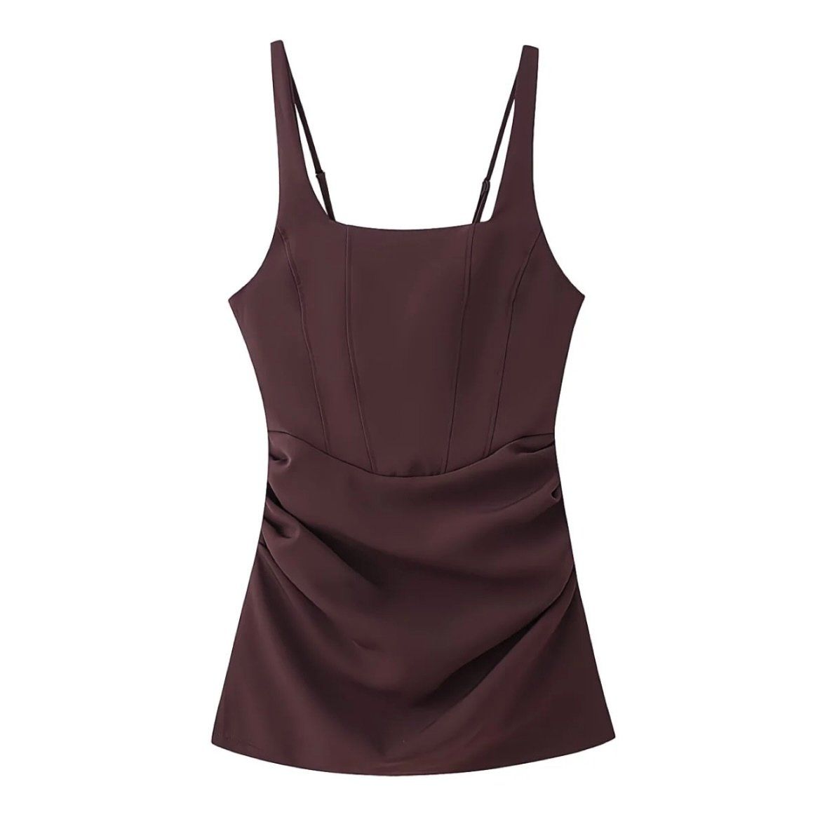 Mini robe bretelles