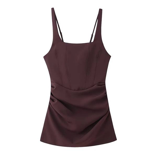 Mini robe bretelles