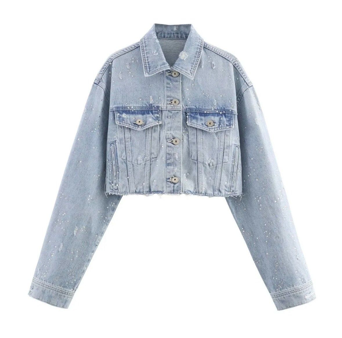 Ensemble en jean délavé