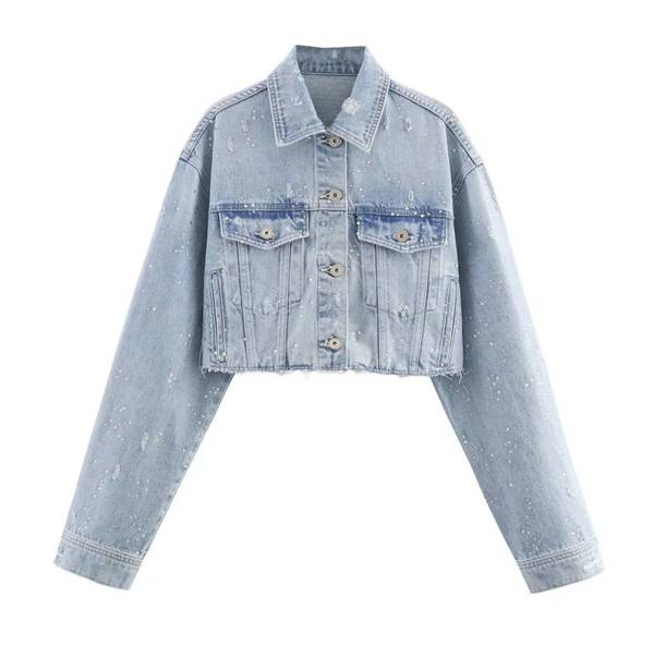 Ensemble en jean délavé