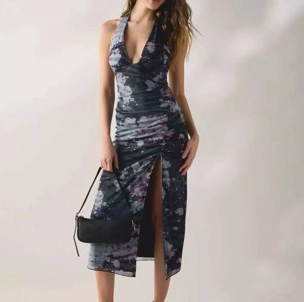Robe Longue Imprimée