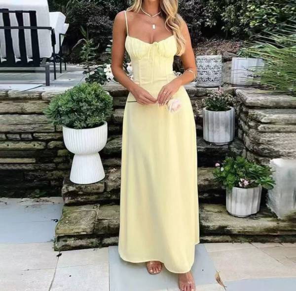 Robe Longue Bretelles