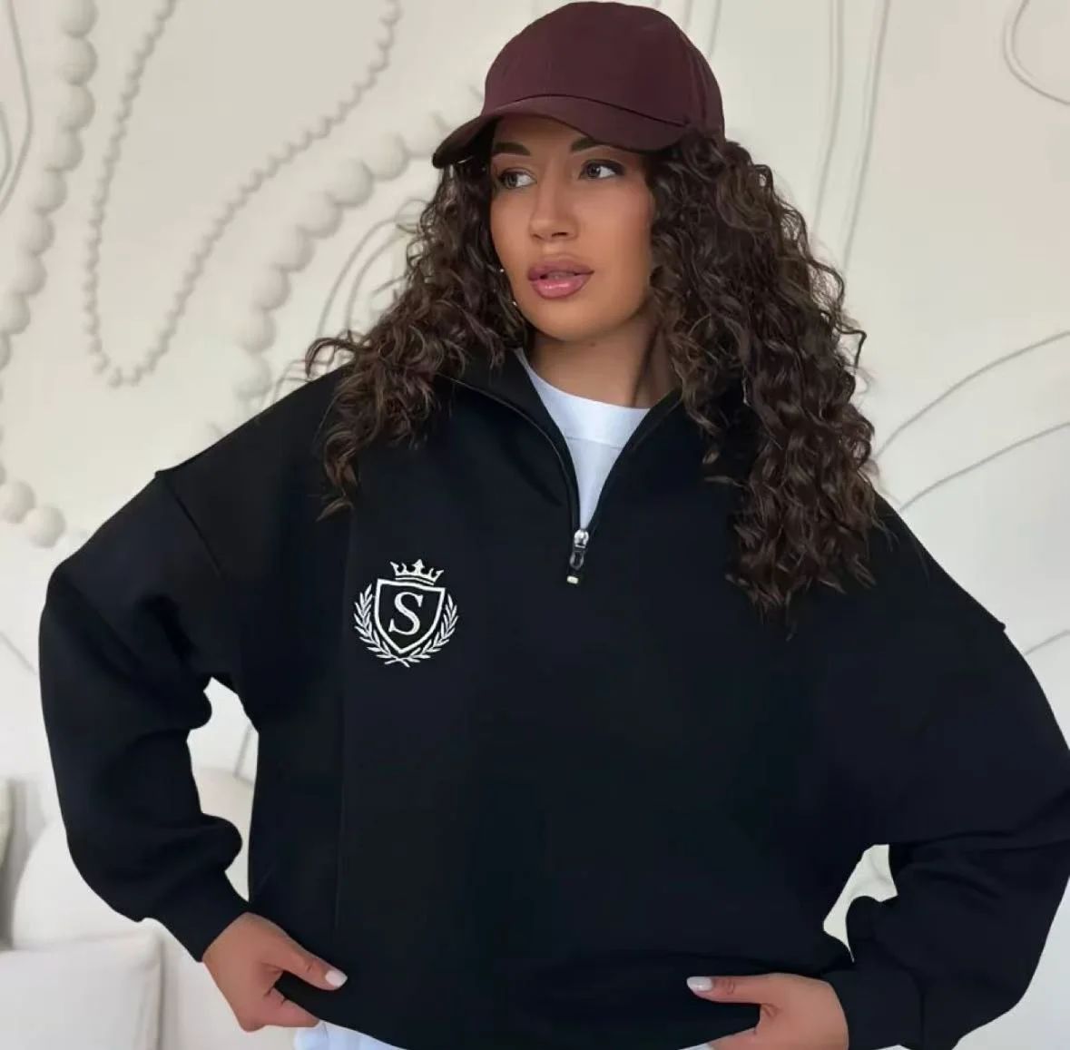 Sweat Col Montant  vs