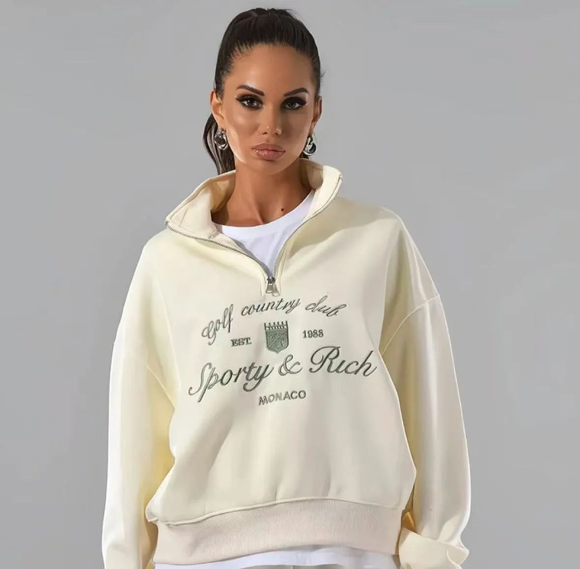 Sweat Col montant sit