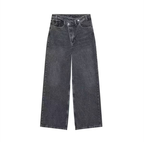 Jean Large Taille Haute
