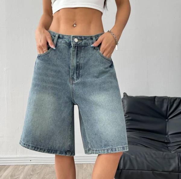 Short Jean Mi-Long