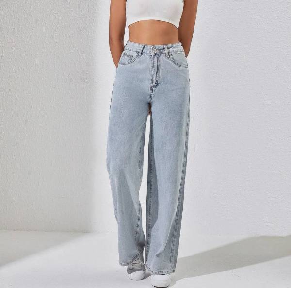 Jean Large Bleu Clair