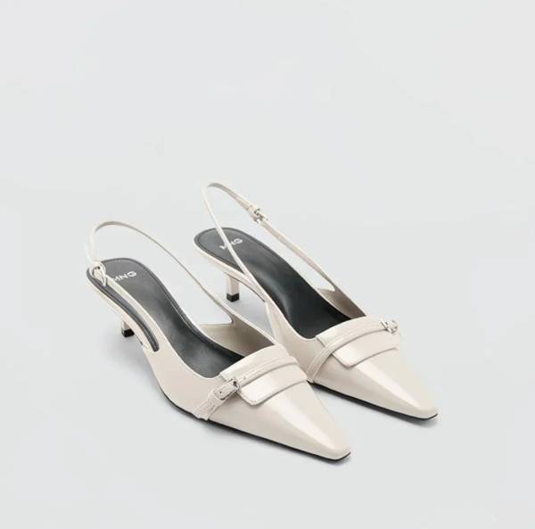 Sandales Talons Blanches