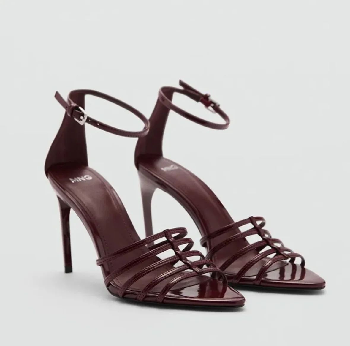 Mules Talons Lacées