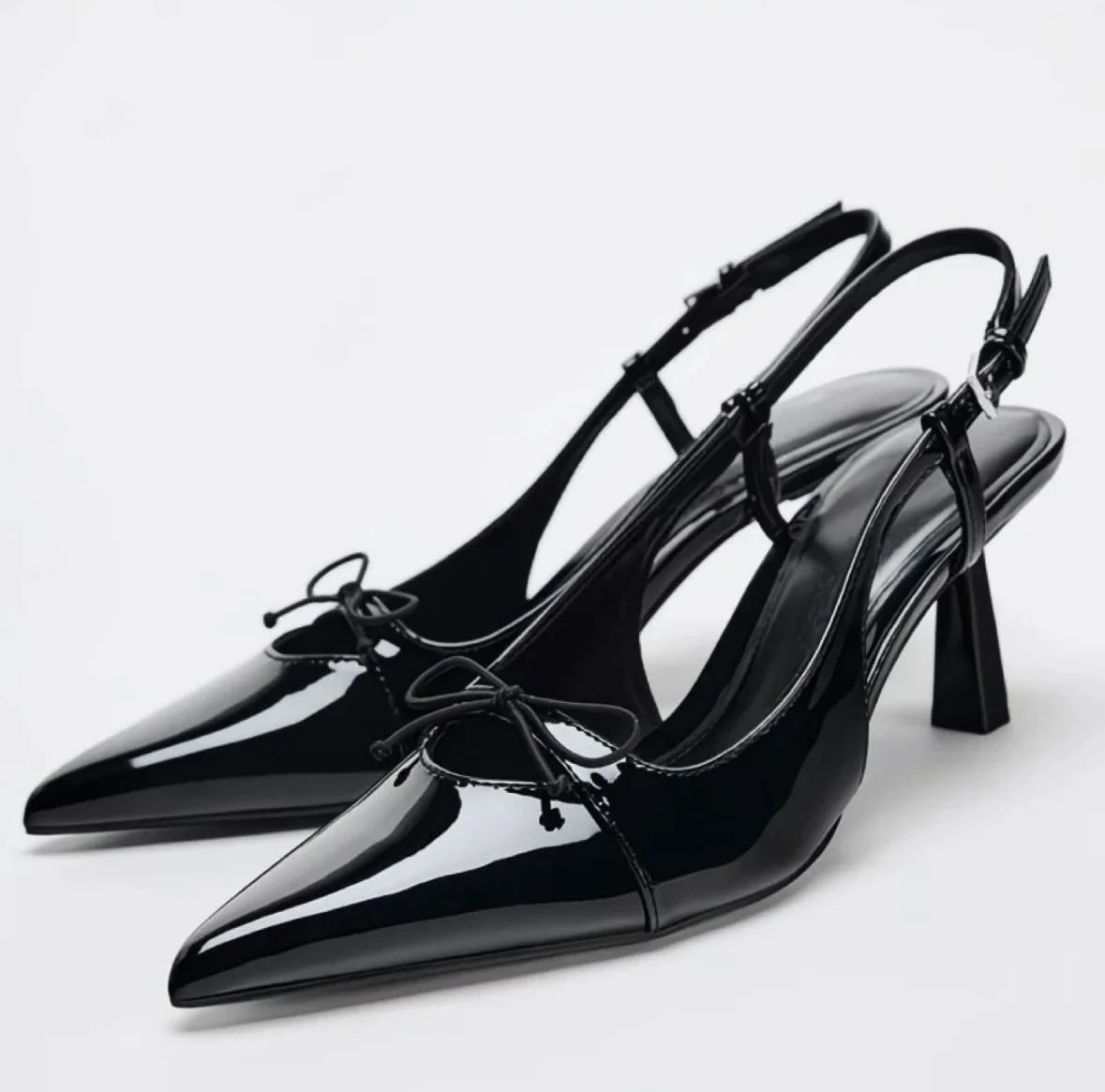 Mules Talons Laçage