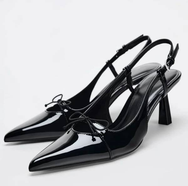 Mules Talons Laçage