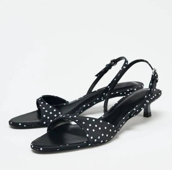 Sandales Talons Pois