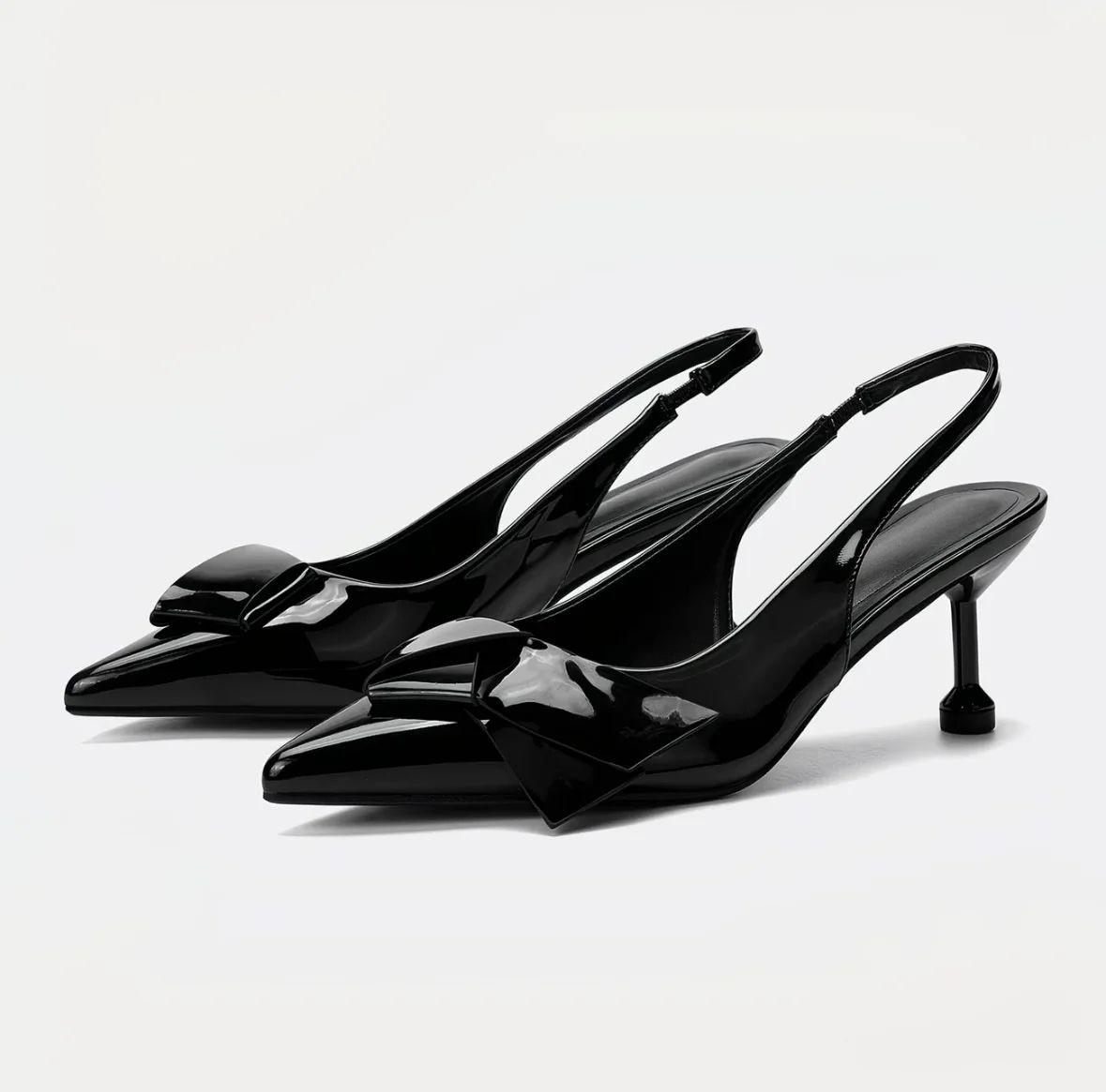 Mules Talons Nœud