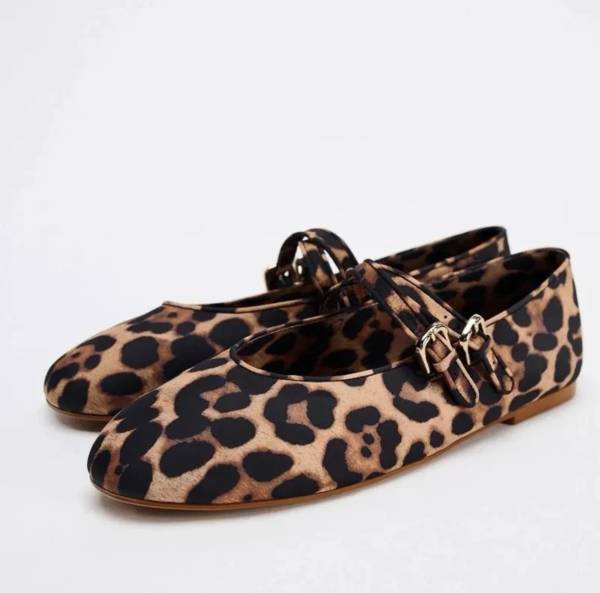 Ballerines Léopard