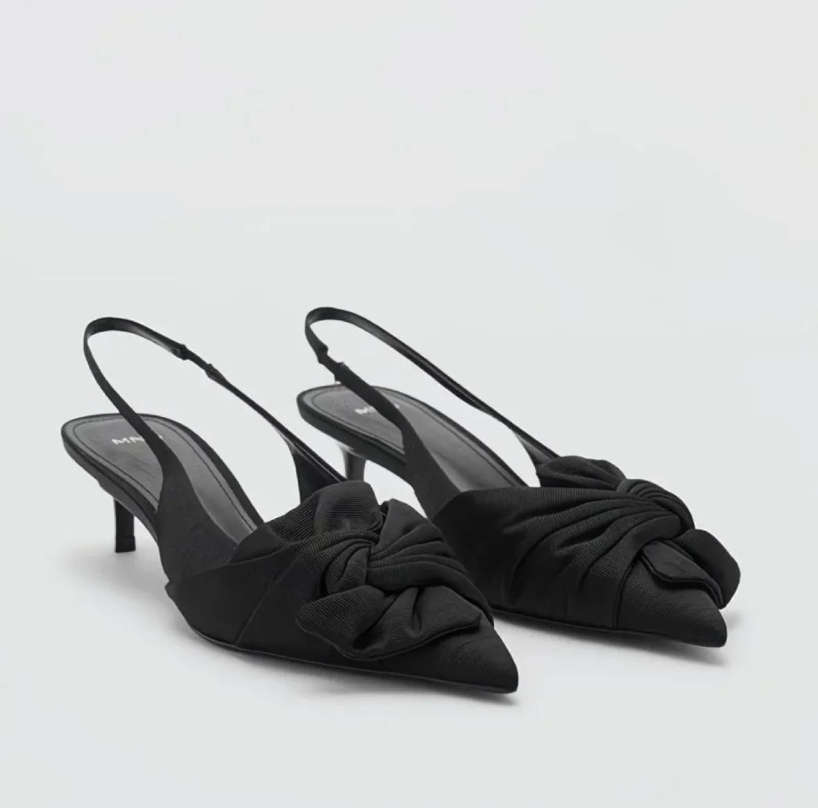 Mules Talons Nœud