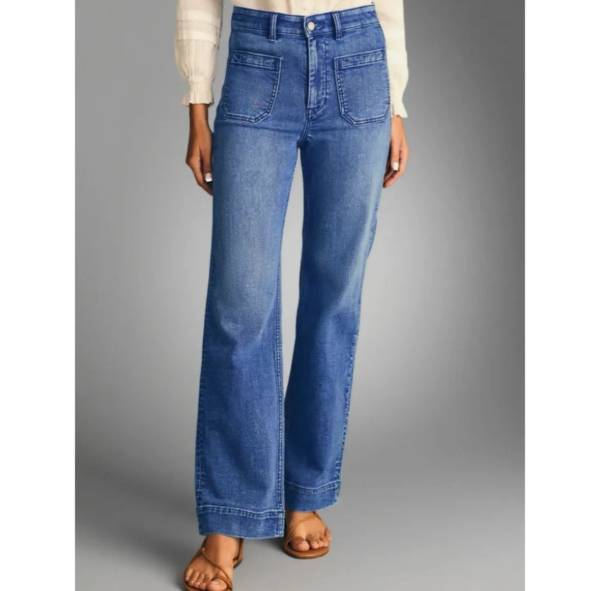 Jean Large Poches Avant
