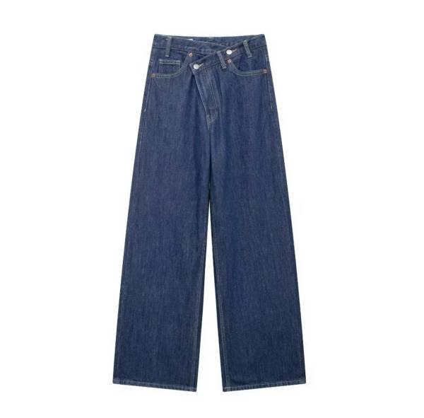 Pantalon Large Denim