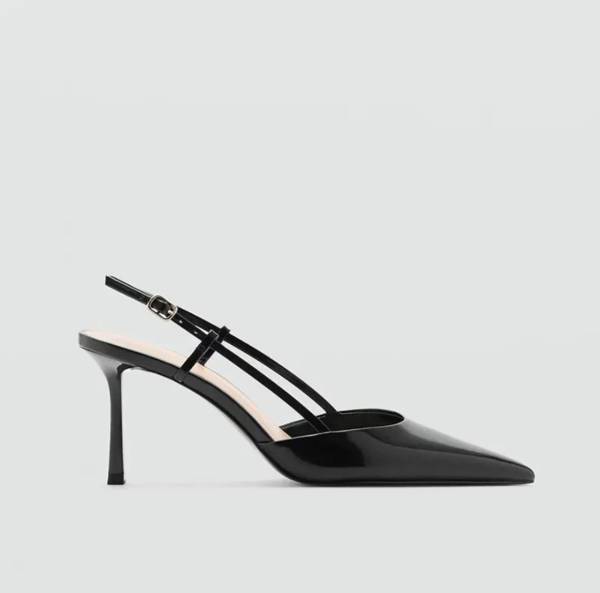 Mules Talons Lanières