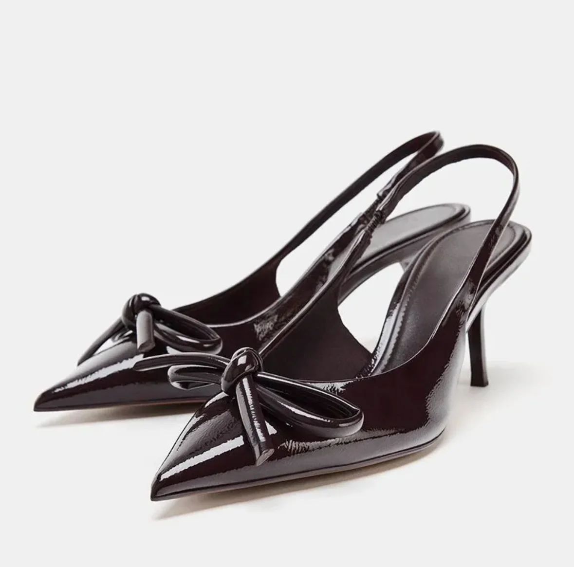 Escarpins Bride Arrière Nœud
