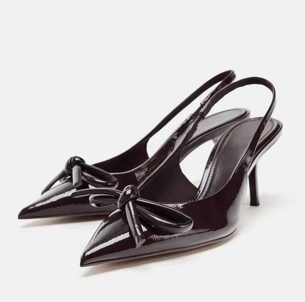 Escarpins Bride Arrière Nœud