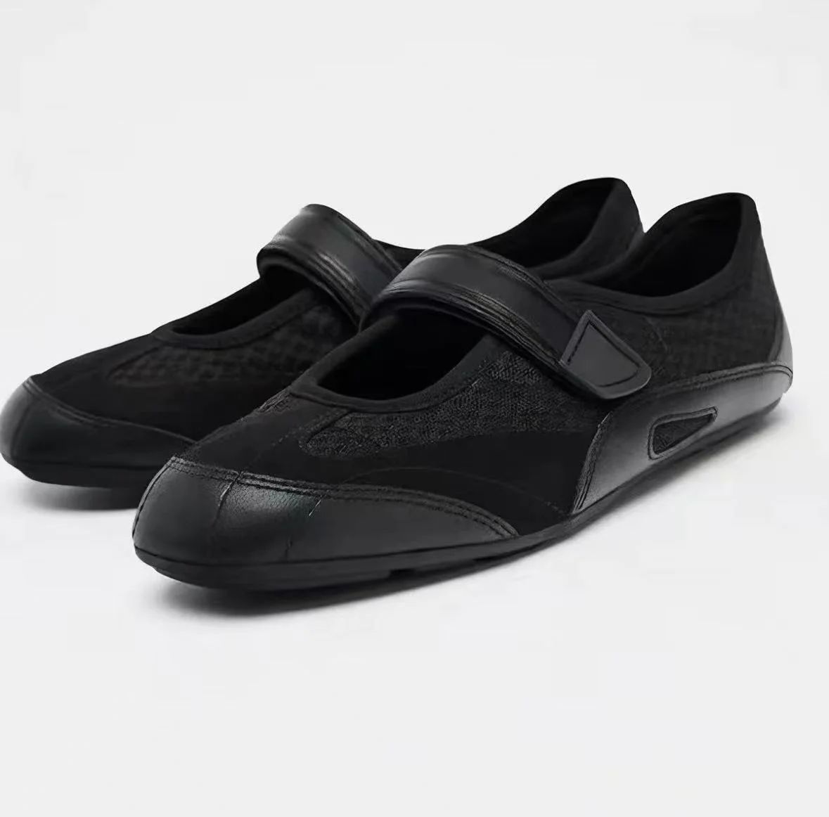 Ballerines Bride Velcro