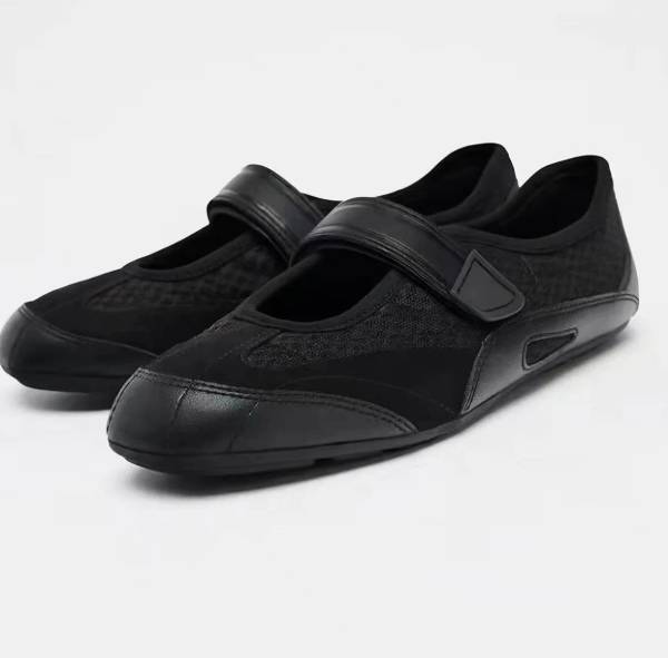 Ballerines Bride Velcro
